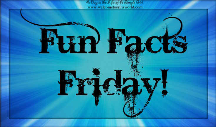 Fun Facts Friday 9/26 – About Me | Welcome to Erin's World